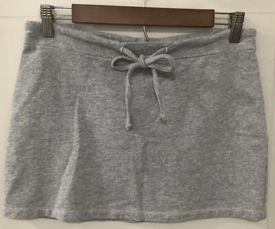 Papaya Women’s Gray Skirt 13”L x 17.5”W “Aloha” White Spell Out - Image 1 of 4