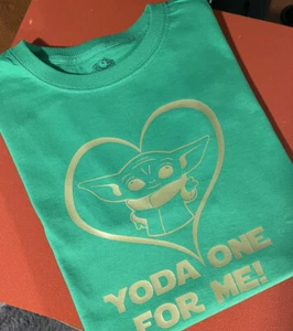 Yoda One For Me! Youth Boys Shirt - Picture 1 of 5