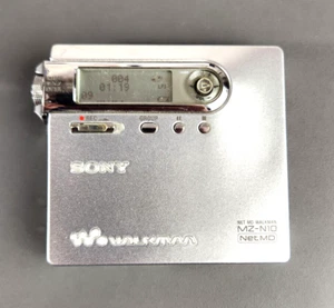 Sony MZ-N10 MiniDisc Recorder Player Tested Working Makes Sounds BARE UNIT ONLY - Afbeelding 1 van 10