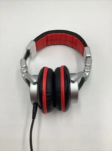 Numark Red Wave DJ Over-Ear professionelle Kopfhörer silber rot rotierend Ohrmuschel - Bild 1 von 12
