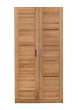 Kleiderschrank Pia Schrank Kernbuche Teilmassiv geölt 2türig Breite 102cm