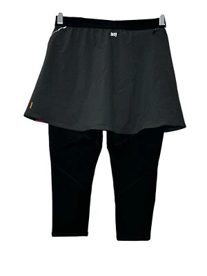 Legging Lucy con Falda para Mujer XS Negro/Gris Tenis Atletismo Gimnasio Yoga Aire Libre Foto 1 de 4