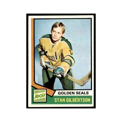 Stan Gilbertson 1974 Topps #223 Hockey Cards Hockey Card EX - Image 1 of 3