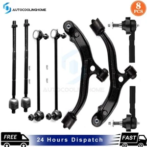 8pc Front Lower Control Arms For 2001-2007 Chrysler Town & Country Dodge Caravan - Picture 1 of 11