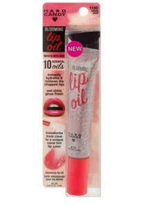 Hard Candy Blooming Lip Oil ~ 10 Essential Oils Calming Peach #1190 Boxed! - Picture 1 of 1