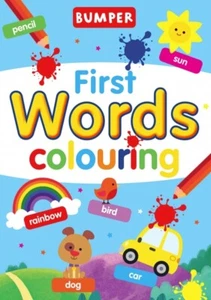 QUALITÄT A4 Kinder Kinder ERSTE WORTE Malbuch Spaß Aktivität Lernen - Bild 1 von 6