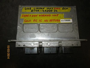 *CORE* 08 LINCOLN MKX ECM #8T4A-12A650-JC BOX-10686 ( box-10686 )) - Picture 1 of 2