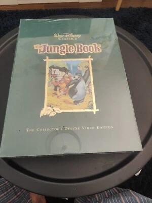 Walt Disney The Jungle Book Collectors Deluxe Video Collection - New & Sealed - Image 1 of 4