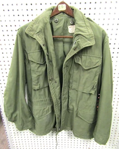Vintage Vietnam War OG-107 M-65 Cold Weather Field Coat Small Regular 1969 Nice - Picture 1 of 6