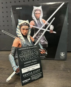Gentle Giant 1:6 Scale Mini-Bust Ahsoka Tano 1881/3000 New Slight Damage To Back - Picture 1 of 11