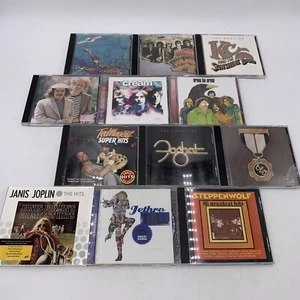 Lot 12 Classic Rock CDs - Foghat - Janis Joplin - Jethro Tull - Nugent & MORE - Picture 1 of 6