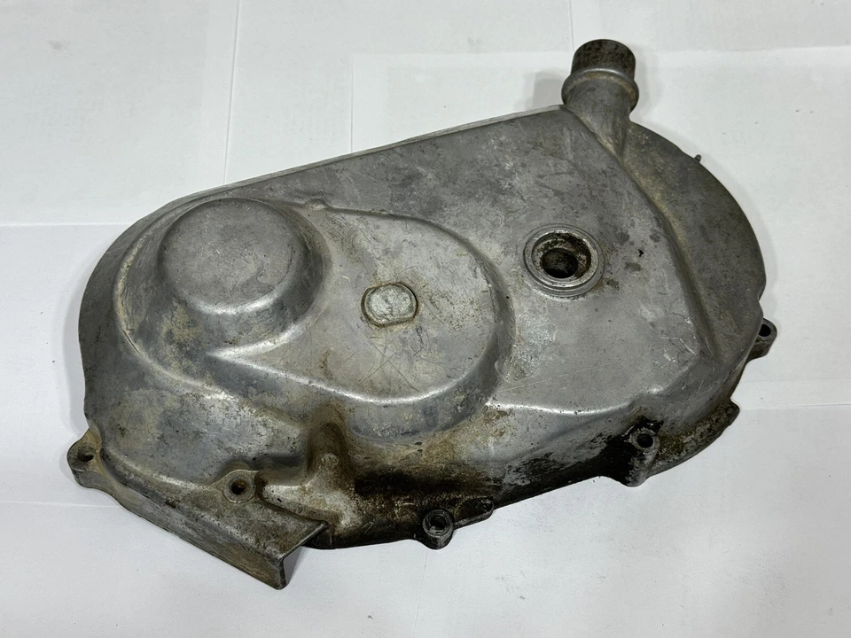 1991-1996 Honda EZ90 Cub Clutch Belt Left Side Engine Cover Kickstart Gears - Image 1 of 4