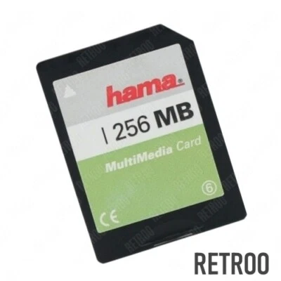 Hama MultiMedia Card 256MB Type-S MMC Memory Card for Cameras/Phones/PDA's - Image 1 of 2