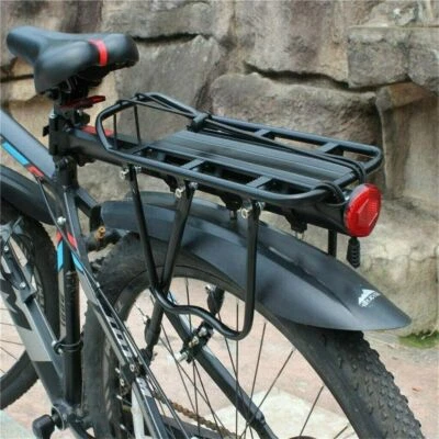 Mountainbike Gepäckträger, Einstellbar Fahrrad Gepäckträger für 26/27.5/29" MTB - Bild 1 von 4