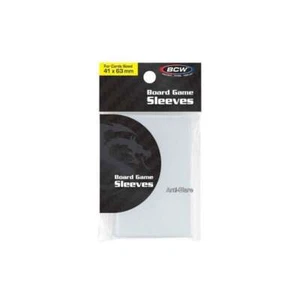 500 BCW 41mmx63mm Anti-Glare Mini American Sized Board Game Card Sleeves - Picture 1 of 2