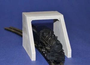 Produits MP Concrete Tunnel Portal N Scalediorama entrée tunnel béton # N003 - Picture 1 of 1