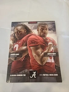 F1 2015 DERRICK HENRY ALABAMA CRIMSON MAREA CALCIO MEDIA GUIDA STAMPA - Foto 1 di 8