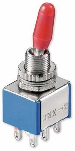 GOOBAY Kippschalter Miniatur, 250 V/AC, 3 A, 2 x EIN-EIN - Bild 1 von 1
