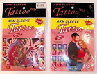 SLEEVE TEMPORARY TATTOO novelty tattoos pranks gag arm