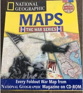 National Geographic Maps The War Series Special Edition PC CD-ROM New Sealed - Picture 1 of 2