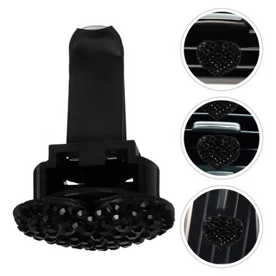  2 clip per ventilazione per auto, clip per ventilazione a cuore, clip - Imagen 1 de 4