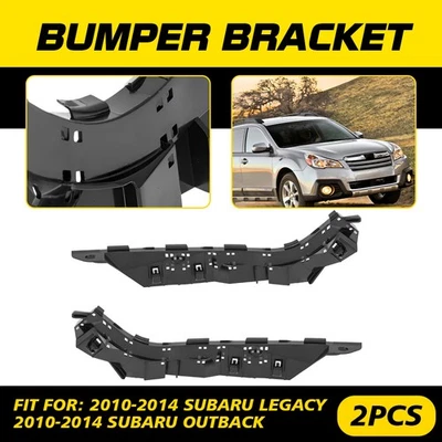 Juego de soportes de soporte de parachoques delantero para Subaru Legacy Outback 2010-2014 par de 2 piezas B Foto 1 de 4