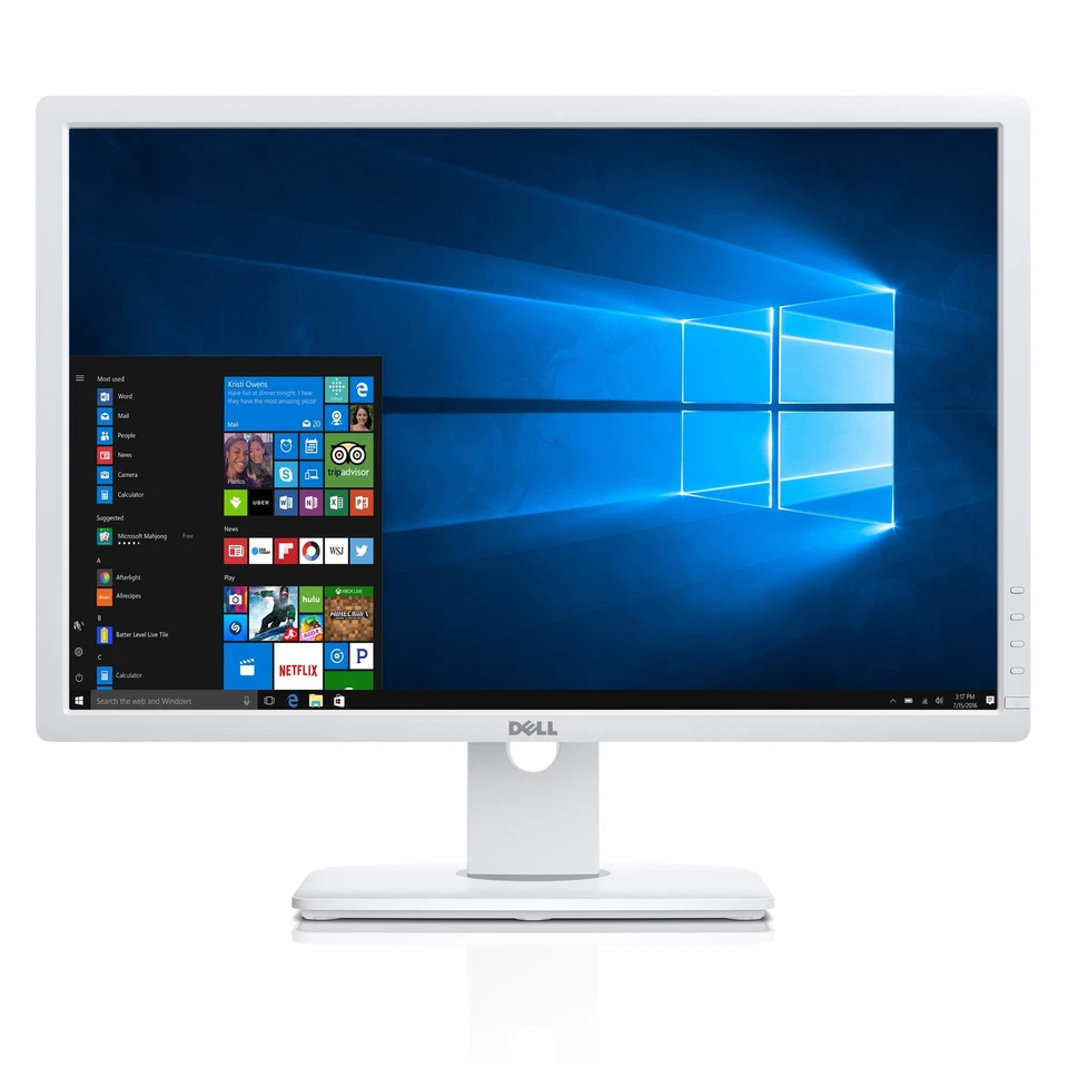 Dell UltraSharp U2412M - 61,0 cm (24") IPS + LED - Weiß - StoreDeal - #2 - Bild 1 von 4