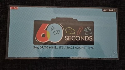 New IDEAL 60 Seconds Family Board Game Say, draw, mime **OFFERS** - Image 1 of 4