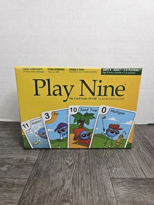 Play Nine The Card Game of Golf Ages 8-Adult New in Box Factory Sealed Fun Game - Image 1 of 3