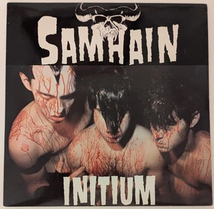 Samhain – Initium LP Plan 9 PL9-04 1989 Caroline reissue Black Vinyl EX Misfits - Picture 1 of 9