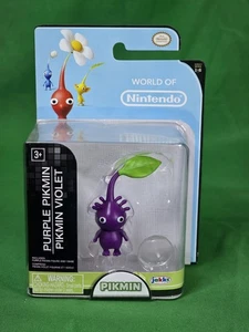 World of Nintendo Purple Violet Pikmin Figure 2.5" Jakks Pacific 2015 NUOVO! - Foto 1 di 6
