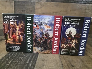 Wheel Of Time 3 Book Sets  Book 1-9 By Robert Jordan .  - Picture 1 of 7