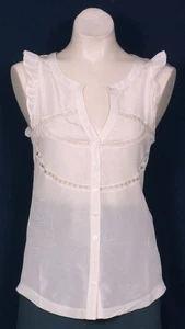 LAQUETTE Beautiful Fabulous Sexy Silky Ladies Blouse SZ 2 - Picture 1 of 3