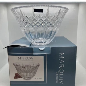 Cuenco Marquis By Waterford 8 Pulgadas Colección Shelton Nuevo En Caja - Hecho en Alemania. - Imagen 1 de 14