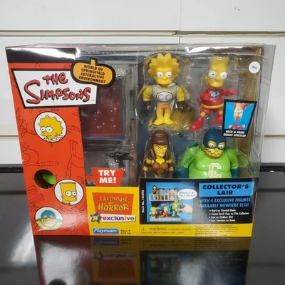 The Simpsons Treehouse Of Horror Collector’s Lair Set Toys R Us Exclusive NIB - Image 1 of 4