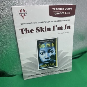 SKIN I'M IN - TEACHER GUIDE BY NOVEL UNITS **Mint Condition** - Imagen 1 de 6