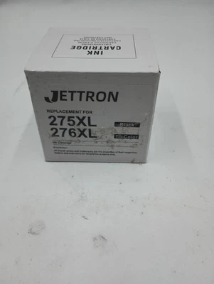 NEW JETTRON 275XL BLACK 276XL COLOR IN CARTRIDGES FOR CANON PIXMA PRINTERS - Image 1 of 3