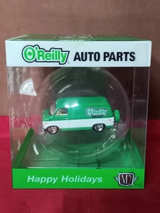 M2 Machines O'Reilly Auto Parts 2025 Adorno de Navidad 1976 Chevrolet G10 Van - Imagen 1 de 6