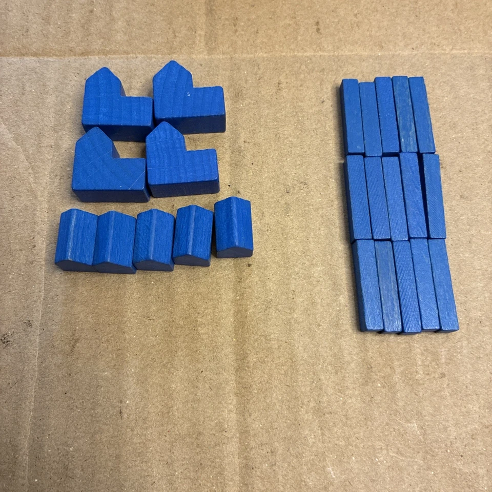 Piezas de repuesto Catán Blue Settlements Cities Roads - Todo allí Foto 1 de 1