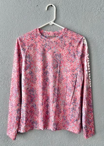 Camisa de protección solar omni-sombra COLUMBIA PFG protección contra erupciones mujeres S manga larga - Imagen 1 de 6