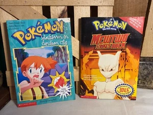 Lot of 2 Pokemon Paperback Books by Tracey West - Imagen 1 de 5