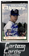Keith Garagozzo 1994 Metro Media NNO Columbus Clippers TTM/IP Signed Autographed