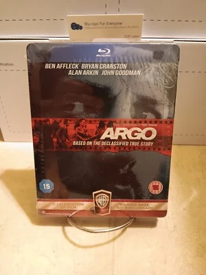 NEW Argo SteelBook Blu-ray UK Zavvi Exclusive [2012] - No Dents - Ships Next Day - Image 1 of 4