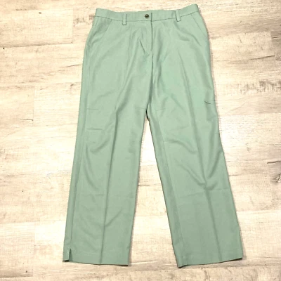 Izod Golf Pants Mens 34 X 30 Slim Fit Green Straight Leg Polyester - Image 1 of 4