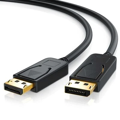 CSL DisplayPort auf DisplayPort UHD-Verbindungskabel 3,0m vergoldete Kontakte - Bild 1 von 4