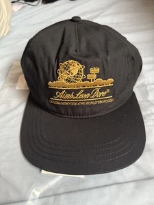 NEW AIME LEON DORE unisphere SnapBack hat cap in jet black - Picture 1 of 3