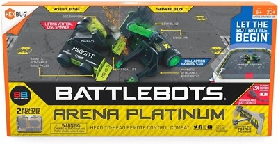 HEXBUG BattleBots Arena Platinum – Multiplayer Remote Control Robot - Image 1 of 4