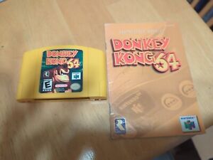 Donkey Kong N64 (Nintendo N64, 1997) Tested, With Manual