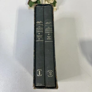 The American Heritage Cookbook ~  2 Volumes Hardcover ~ Vintage 1964 BOX SET  - Picture 1 of 12