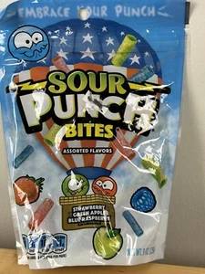 (1) Bag Of Sour Punch Bites Assorted Flavors 9 Oz YUMMY! ! - Picture 1 of 2
